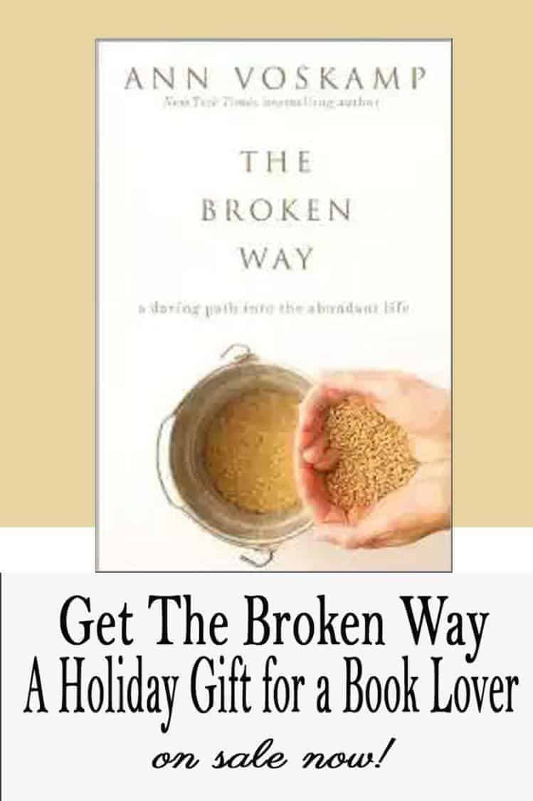 Get the Broken Way: A Holiday Gift for the Book Lover