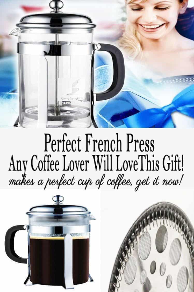 Perfect French Press Any Coffee Lover Will Love This Gift!