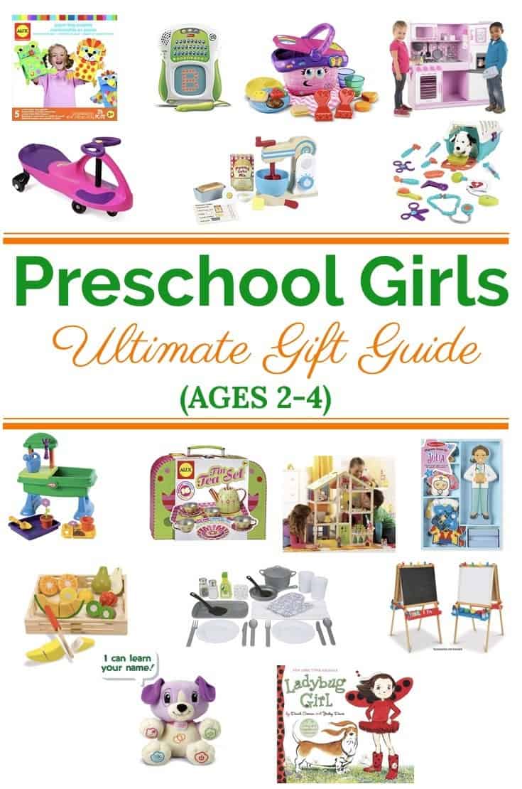 Best Gift Ideas for Preschool Girls(Ages 2-4) Gift Guide