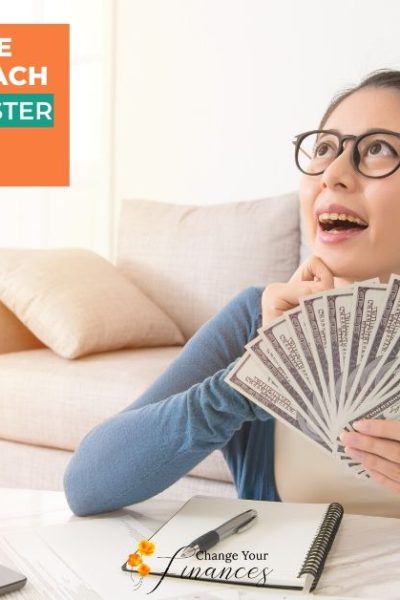 Stop trying to do 27 things with your money all at once. You’ll reach your money goals much faster and have more traction when you focus on one at a time. #budgettips #moneytips #goals #payingoffdebt #savingmoney #savings |Change Your Finances